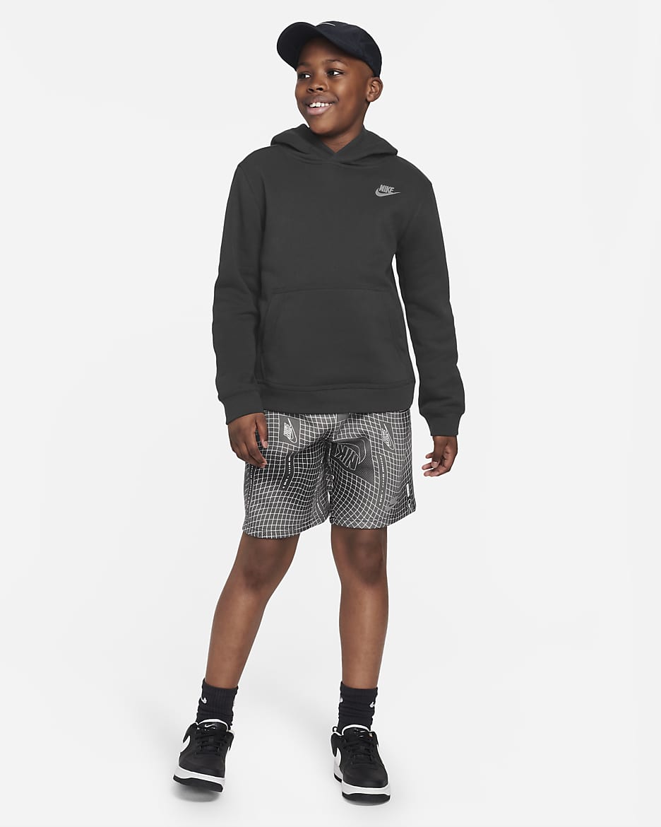 Nike Sportswear Club Fleece Big Kids Boys Shorts Extended Size Nike